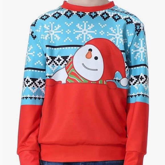 Christmas Snowman top - Picture 1 of 6